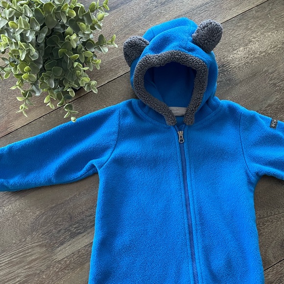 SOLD Columbia Royal Blue Snow Bunting suit, 6-12 months - Picture 2 of 7